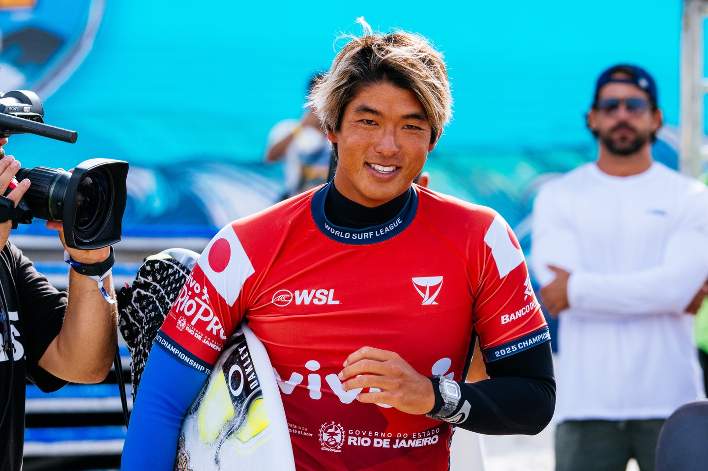 CT第９戦で五十嵐カノアは惜しくも９位敗退となった。(C)World Surf League