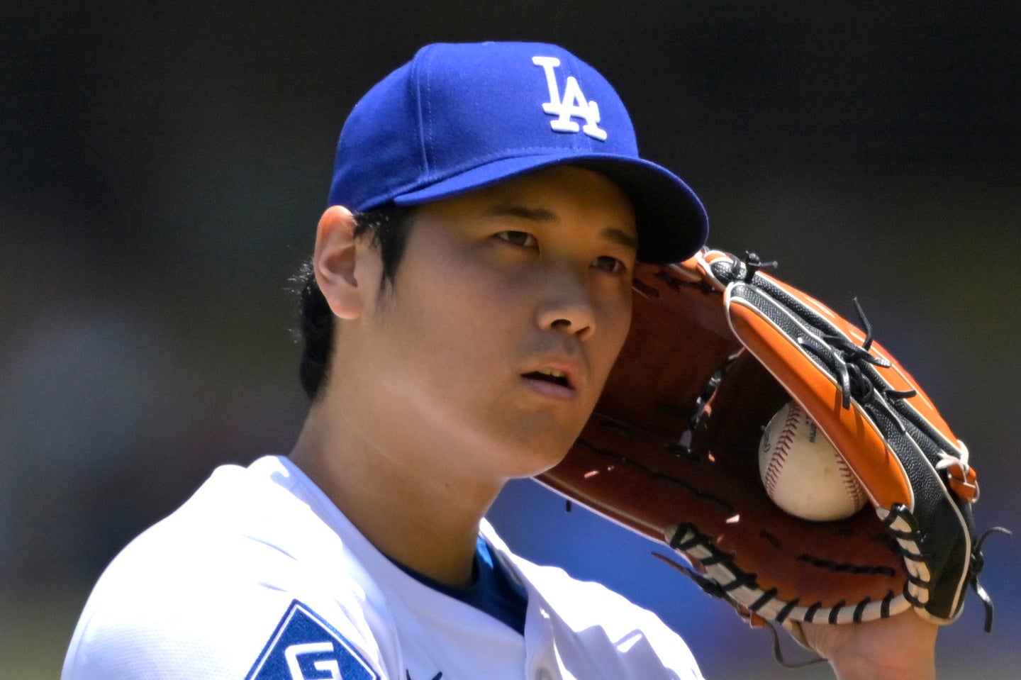 マウンド復帰を果たしたドジャースの大谷翔平。(C)Getty Images