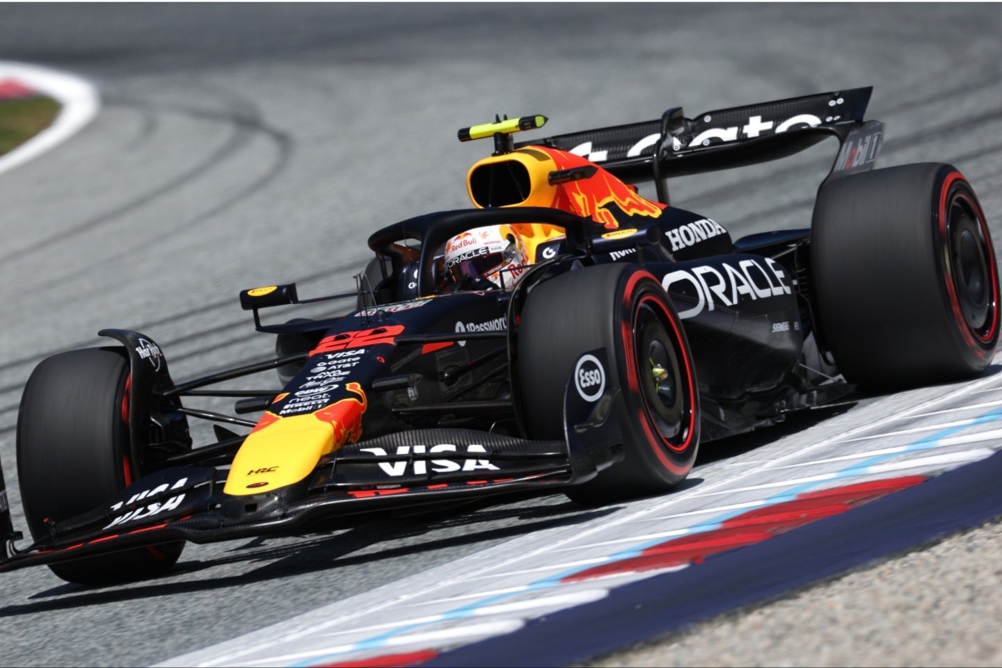 オーストリアGPの予選を終えて角田は18番手に。(C)Getty Images