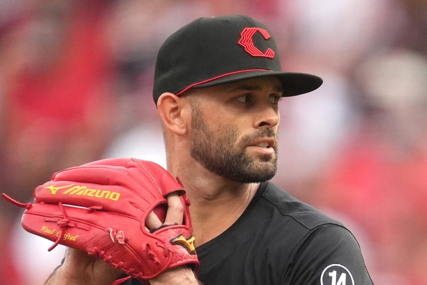 ドジャースの補強候補に挙がったレッズのマルティネス。(C)Getty Images
