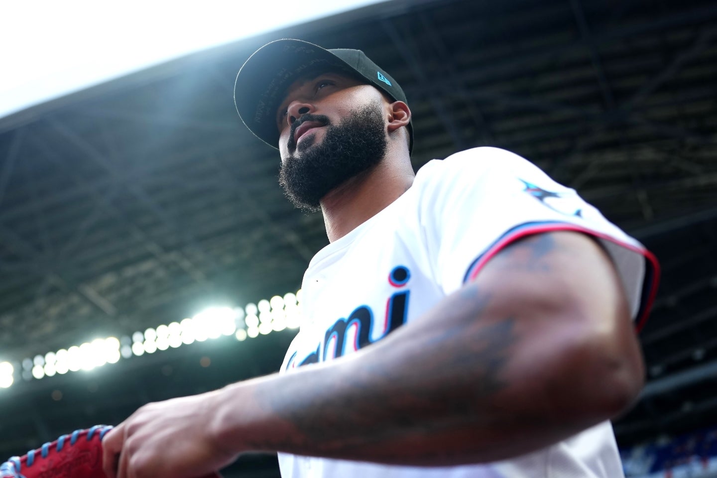 ドジャースの補強候補の本命とも目されているのがマーリンズのアルカンタラだ。(C)Getty Images