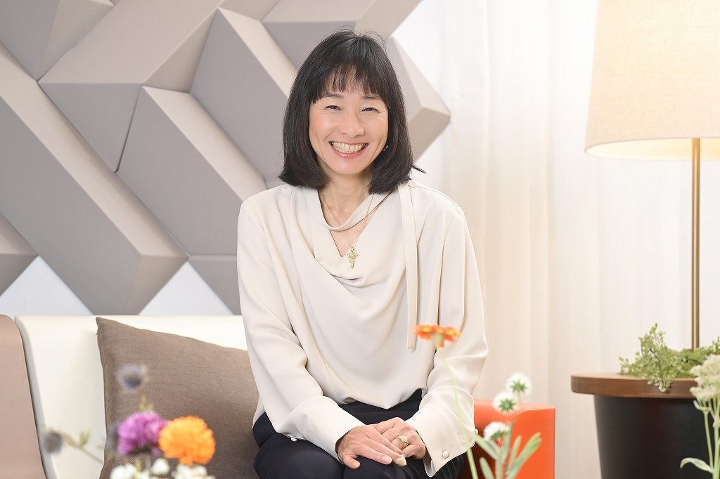 「16歳のクセーニャ・エフレモアは注目です」と言う伊達公子さん。写真：金子拓弥（THE DIGEST写真部）