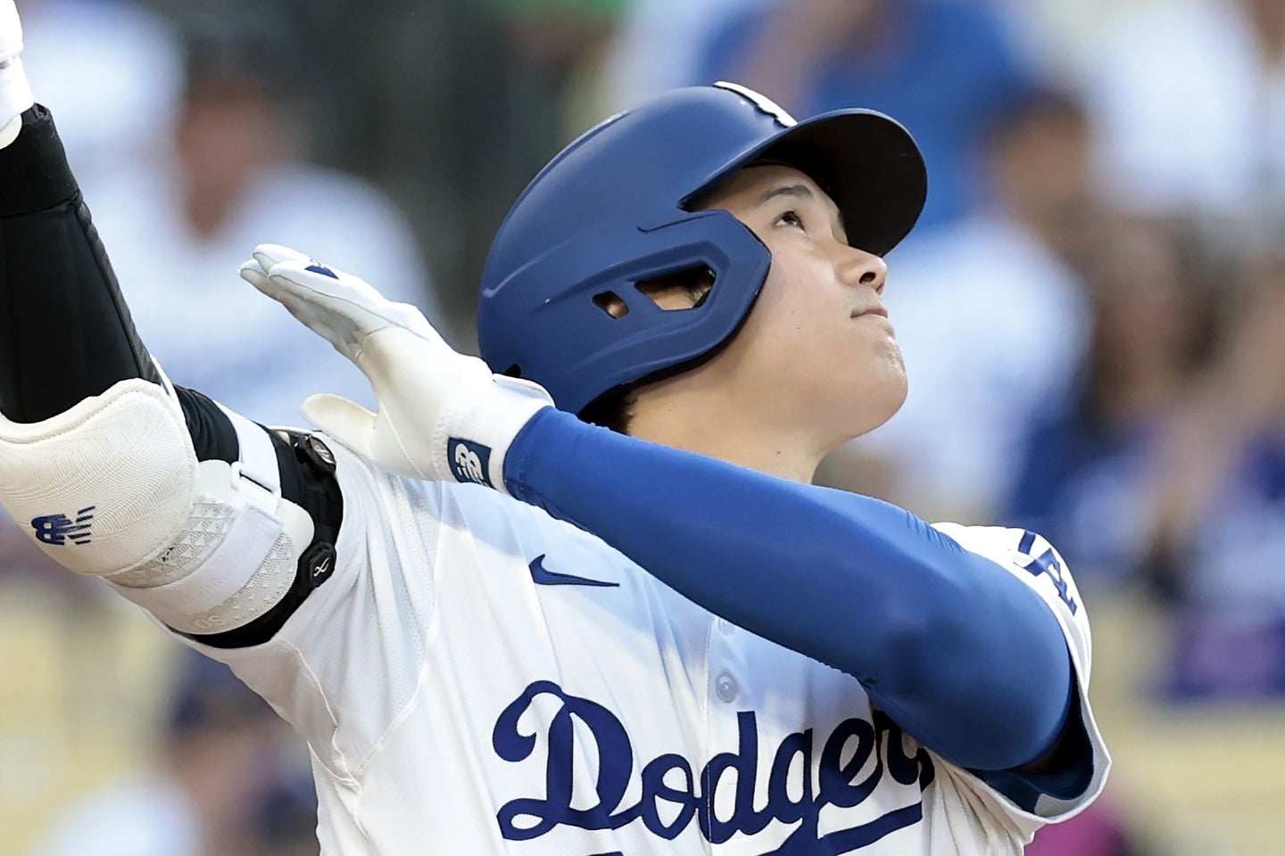 ホワイトソックス戦で30号アーチを放った大谷翔平。(C)Getty Images