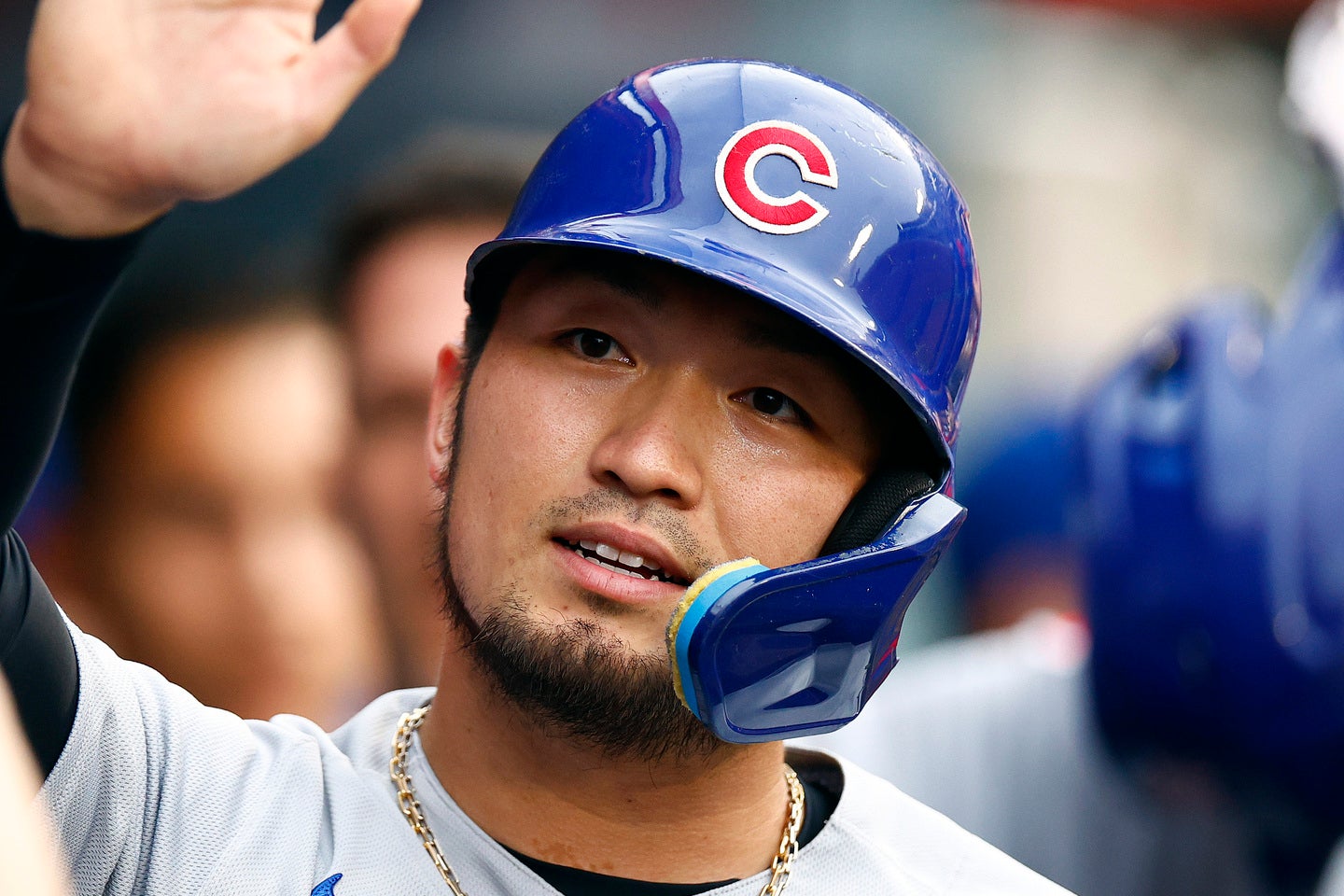 今季キャリアハイのペースで本塁打を量産しているカブス・鈴木誠也。(C)Getty Images