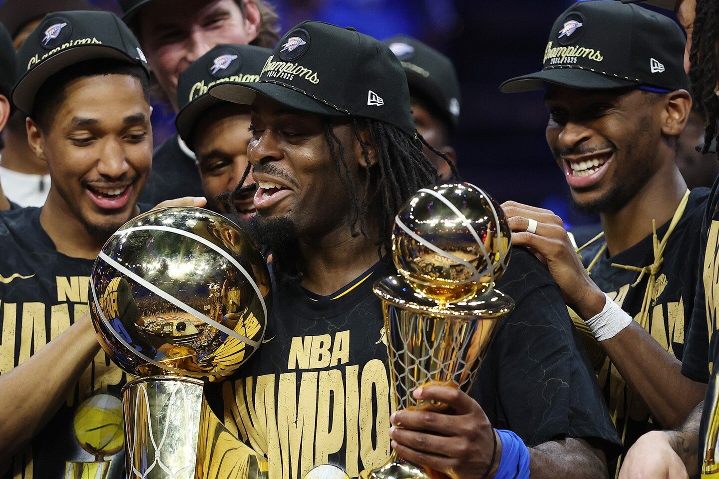 サンダーの縁の下の力持ちドートが、優勝した今年のプレーオフについて語った。(C)Getty Images