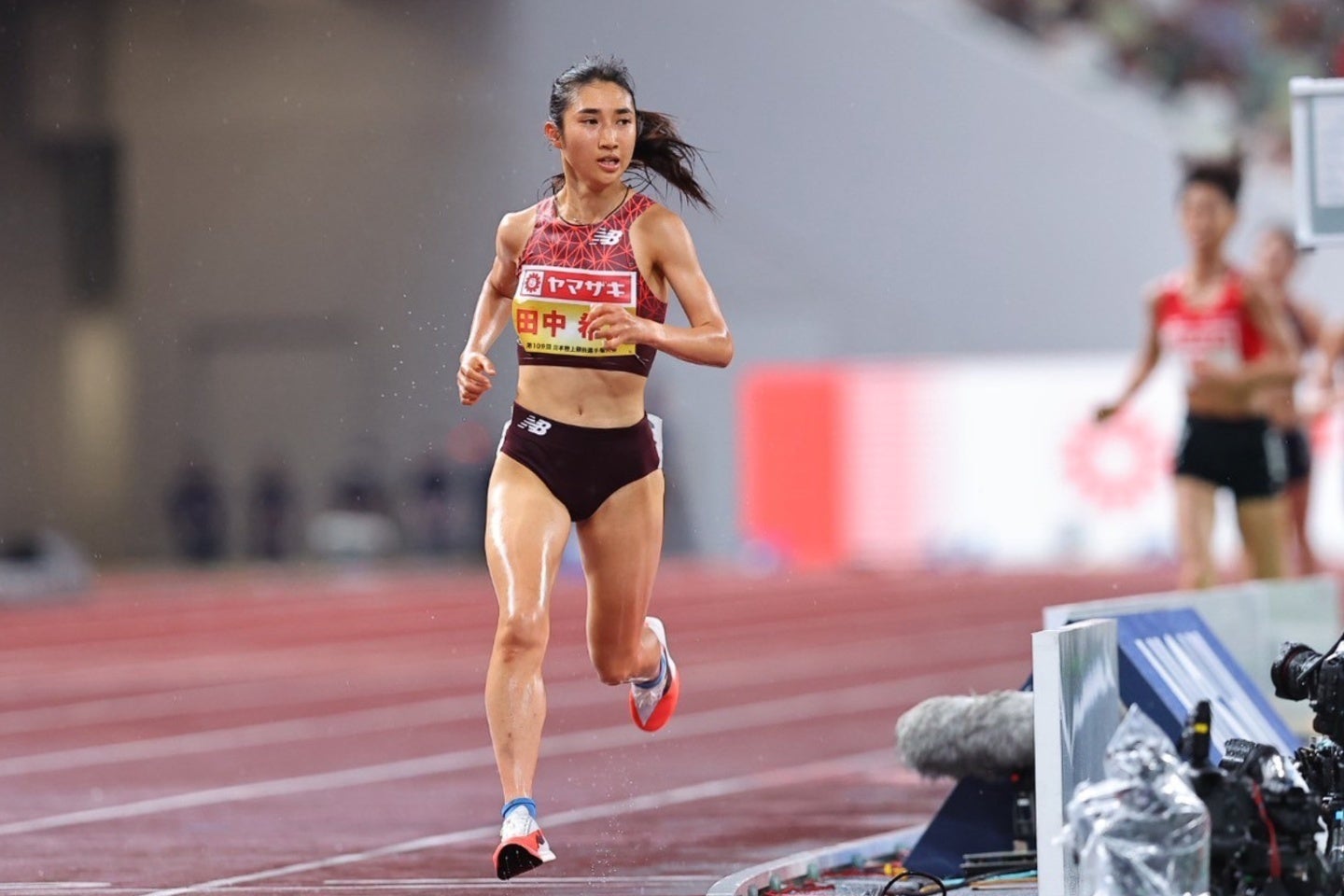 田中希実が5000mで圧巻のV4を飾った。写真：梅月智史（THE DIGEST写真部）