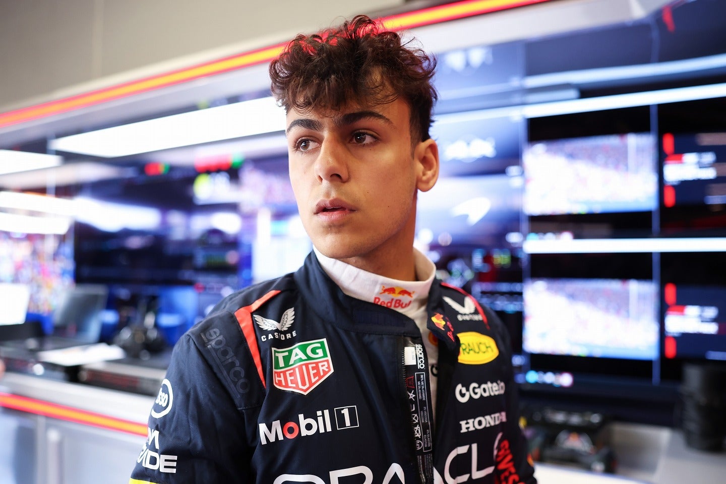 F1公式セッションでデビューで14番手タイムを出したリンドブラッド。(C) Getty Images