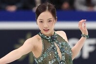 得意の平泳ぎを披露した本田さん。(C) Getty Images