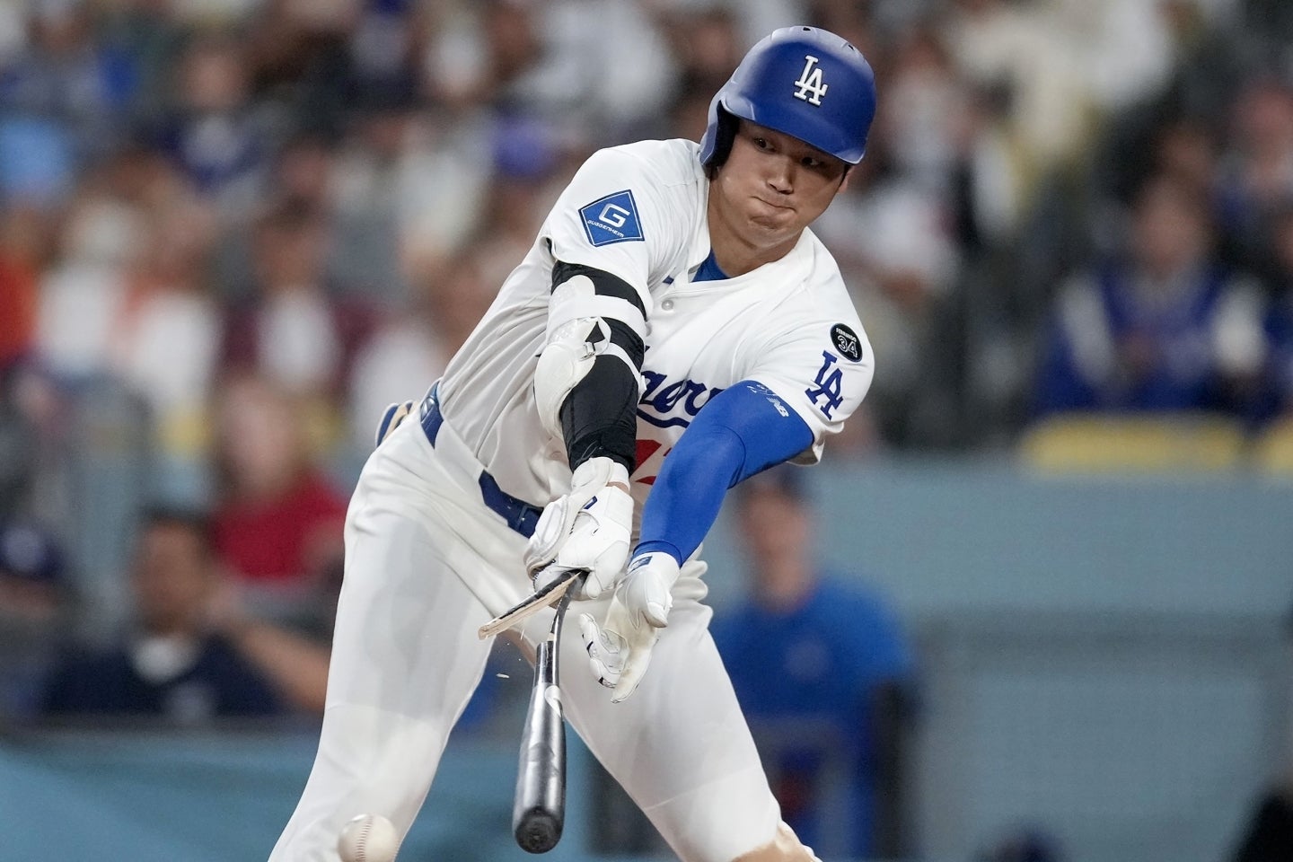 ２試合連続無安打だった大谷。現地５日には、復帰後４度目となる先発登板が予定されている。(C)Getty Images