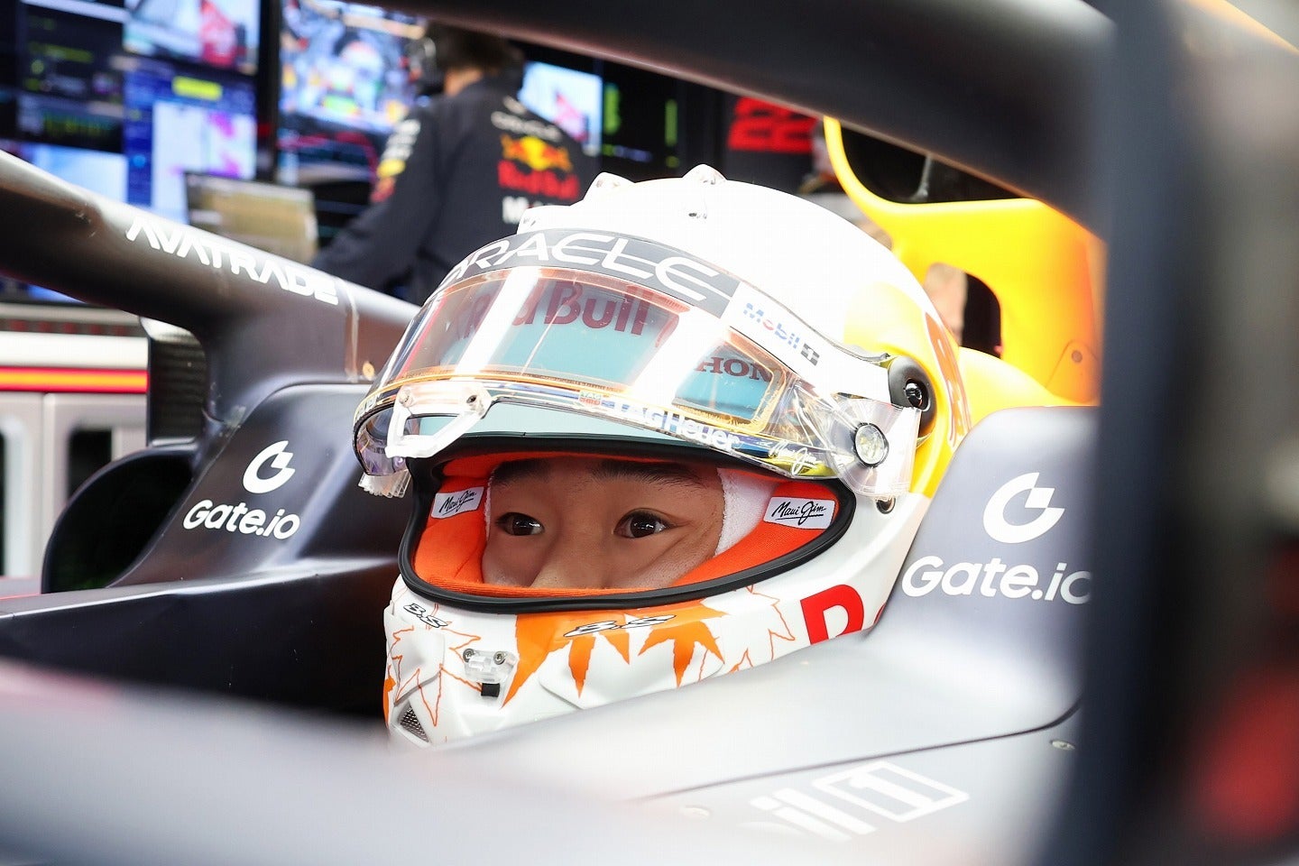 12番手タイムでQ2敗退となった角田。(C) Getty Images