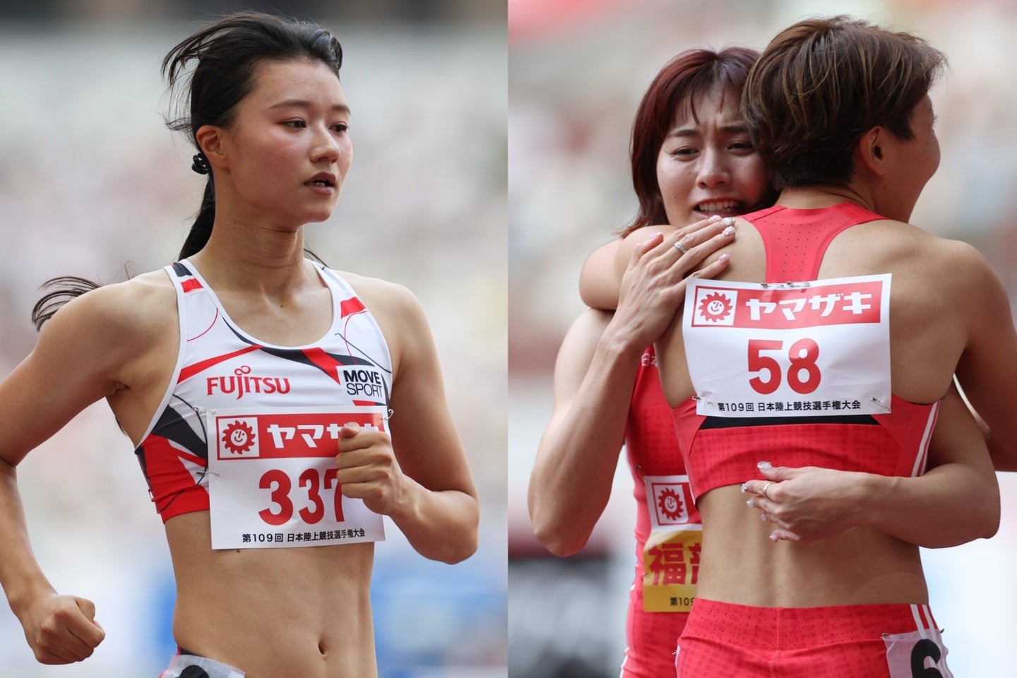 日本選手権の大トリを飾る女子100mH。頂点に立つのは誰か。写真：永島裕基