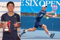 ２週連続で開催される「BLUE SIX OPEN」。WEEK1を制した徳田廉大は、今大会全５試合でセットを失うことなく最後まで戦い抜いた。ⒸBLUE SIX OPEN