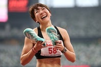 今季限りで第一線から退く寺田。最後の日本選手権を笑顔で終えた。写真：永島裕基