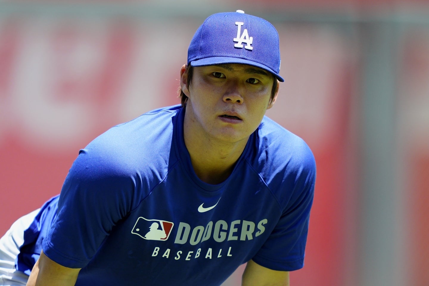 オールスターに初選出された山本だったが、２日前にドジャースで登板するためアクティブロースターから外れた。(C)Getty Images