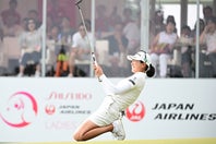 見事なバーディーパットを決めた木戸選手。(C) Getty Images
