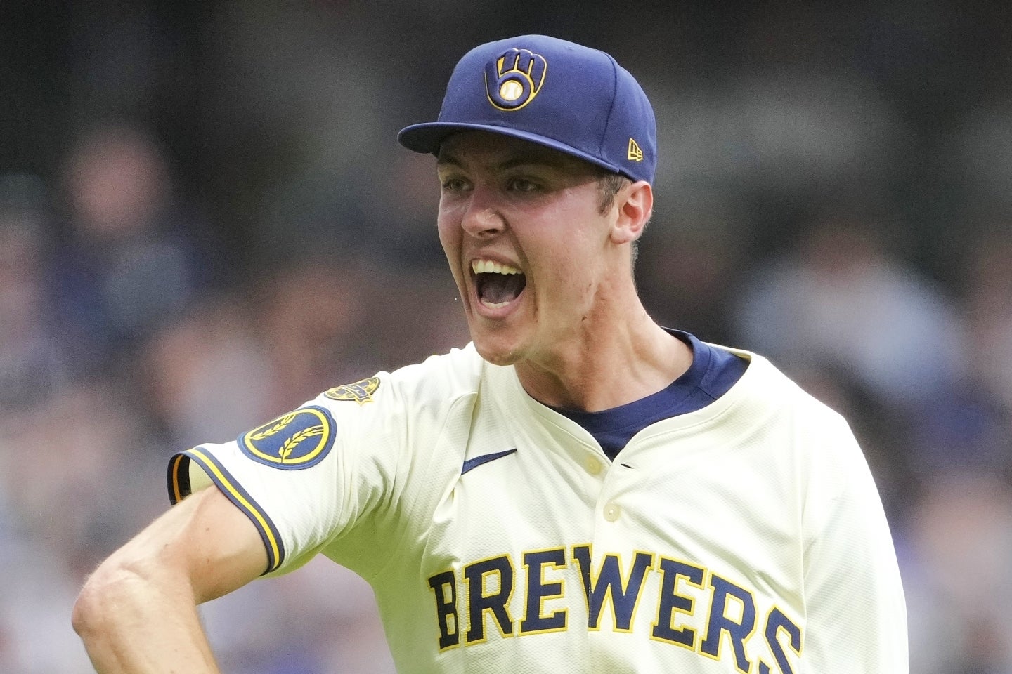 メジャー登板５試合目のドジャース戦で勝ち投手になったミジオロウスキー。(C)Getty Images
