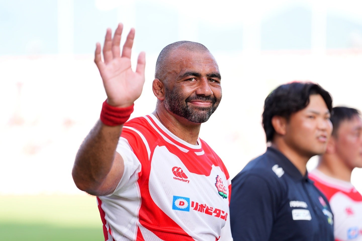 伝統国からの勝利を挙げた日本を力強く牽引。リーチの存在感は絶大だった。(C) Getty Images