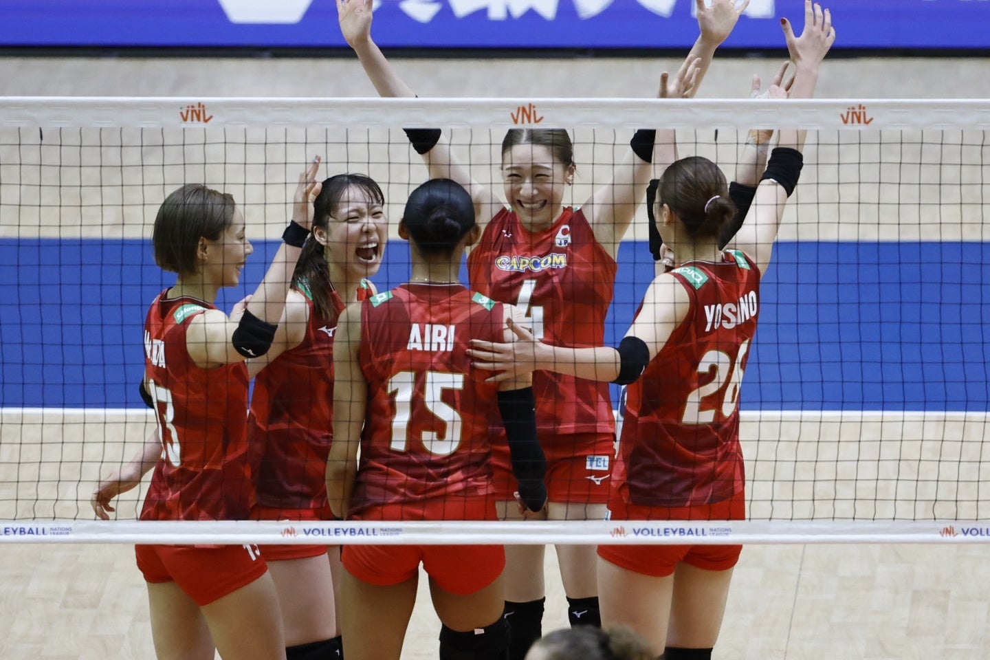 日本は自国開催初戦をストレート勝利した。写真：滝川敏之