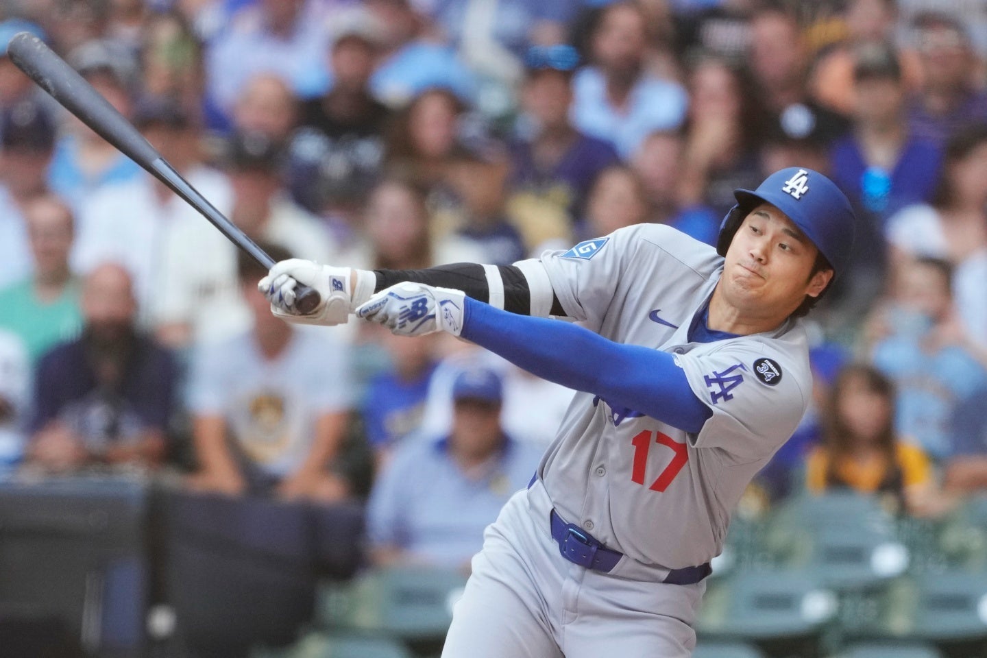 ドジャースは今季ワースト６連敗。大谷も３打数無安打だった。(C)Getty Images