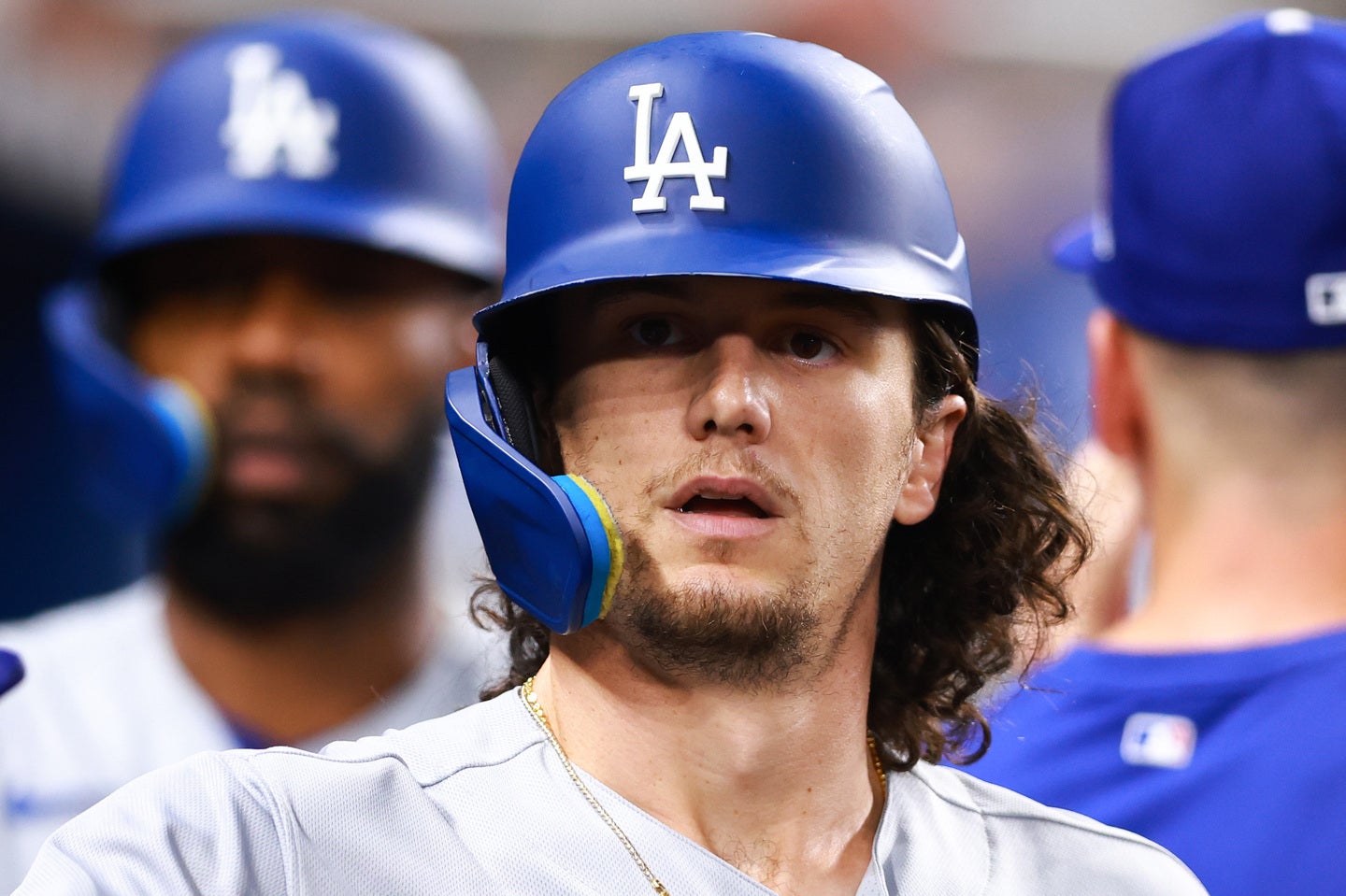 ドジャースが放出する可能性があると報じられた元有望株のアウトマン。(C)Getty Images