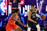 昨年の第２回大会はバックスが決勝でサンダーを破り優勝。アデトクンボがMVPに輝いた。(C)Getty Images
