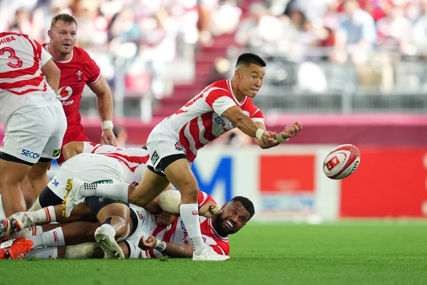 日本vsウェールズ戦。(C) Getty Images