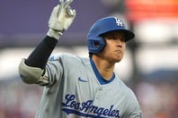 大谷に２試合ぶりのホームランが生まれたものの、ドジャースは７連敗を喫した。(C) Getty Images