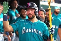 ボンズ氏以来のハイペースで本塁打を量産しているラリー。(C) Getty Images