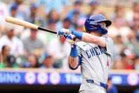 MLBの歴史にまた一つ名を刻んだカブスのクロウ＝アームストロング。(C)Getty Images