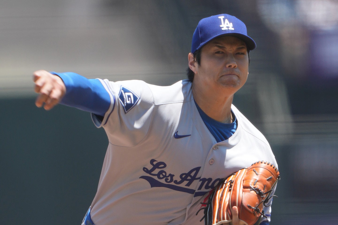 ドジャースの投手コーチも絶賛の大谷翔平。(C)Getty Images