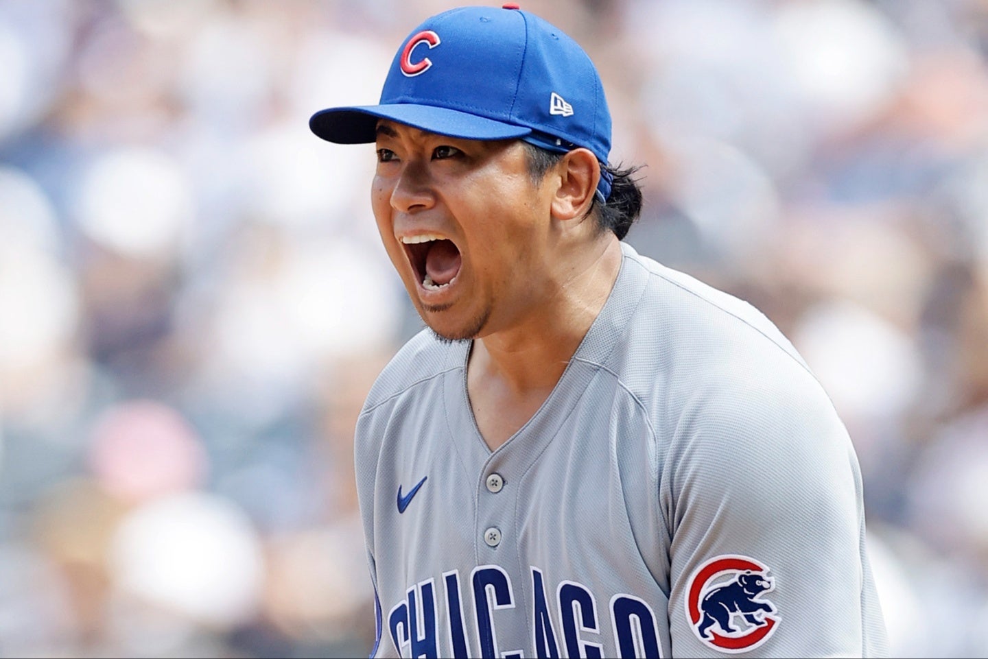 今季６勝目の今永。(C)Getty Images