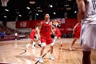 河村はダブルダブルの活躍でブルズの勝利に大きく貢献した。(C)Getty Images