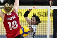 女子バレー韓国代表はVNLで大苦戦。わずか１勝しかできなかった。(C)Getty Images