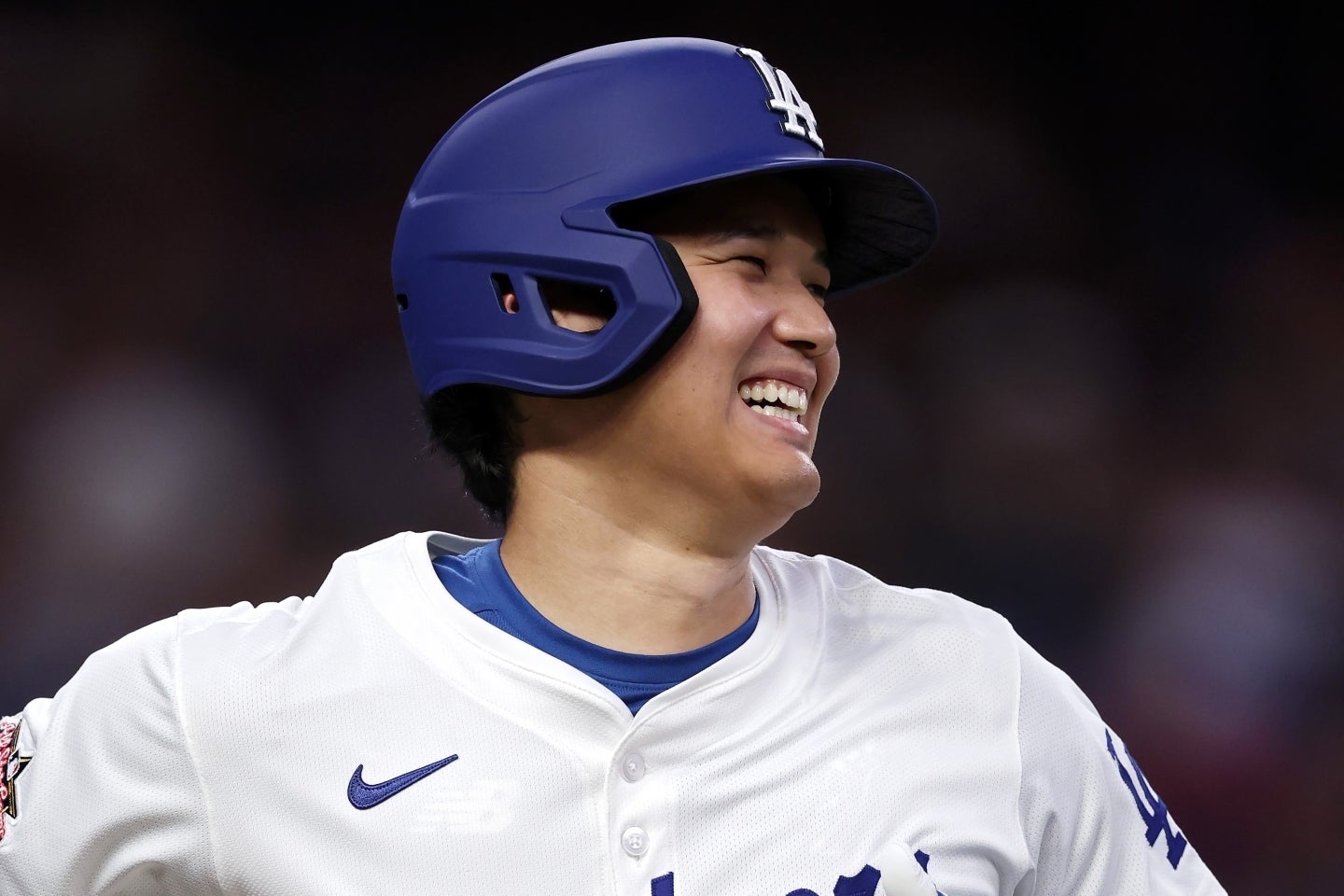 ５度目の出場となったオールスターで２打数１安打、１得点だった大谷。(C)Getty Images