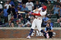 米球宴はHRダービーによる決着に。フィリーズのシュワーバーが３本塁打の圧巻スイングを放った。(C) Getty Images