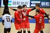 ドイツを相手に粘りの戦いを見せた日本。写真：金子拓弥（THE DIGEST写真部）