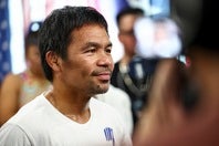 46歳にしてタイトルマッチに挑む６階級制覇王者のパッキャオ。(C) Getty Images