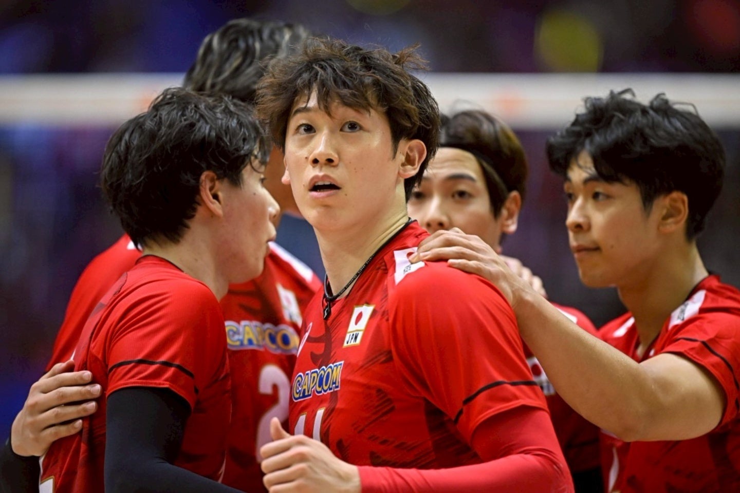 日本の主将を務める石川。千葉大会から合流して最多22得点を挙げた。写真：金子拓弥（THE DIGEST写真部）