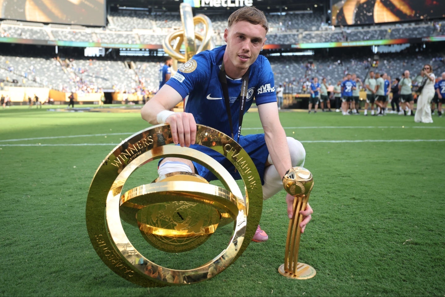 決勝で２G・１Aの活躍を見せて優勝に貢献したパーマーは、紛れもない勝者だ。(C)Getty Images