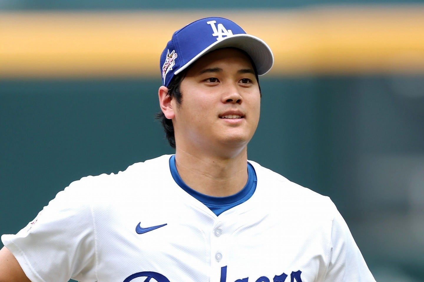 今季圧倒的な打撃成績でMVPレースをリードしている大谷。一方で守備面での貢献度には向上の余地があるとの指摘も。(C)Getty Images