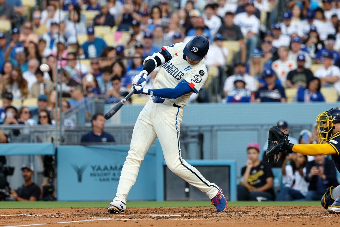 大谷は３回にリーグトップに並ぶ33号HRを放った。(C)Getty Images