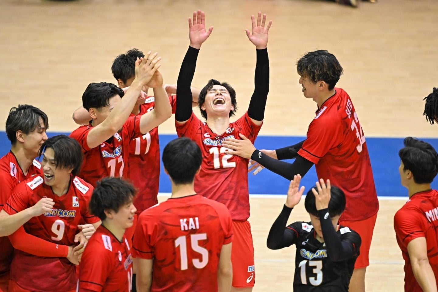 日本は米国をストレートで撃破。決勝R進出を決めた。写真：金子拓弥（THE DIGEST写真部）