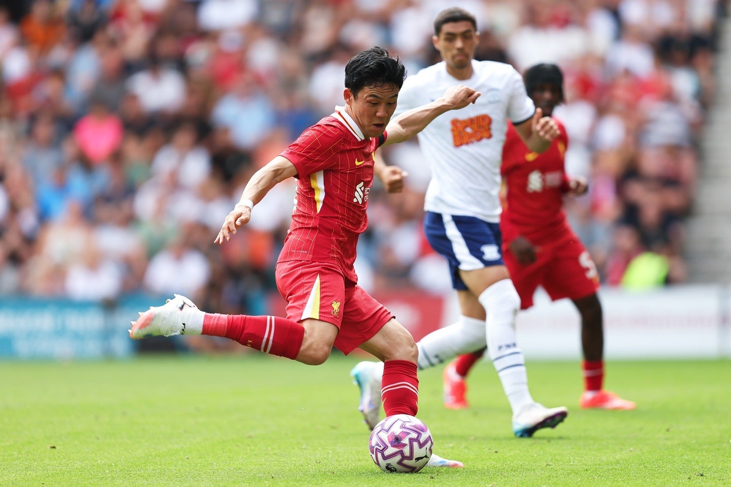 遠藤を擁するリバプールも７月30日に、日本で横浜FMと対戦する。(C) Getty Images