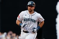 本塁打でリーグ単独トップを走っているラリー。(C)Getty Images