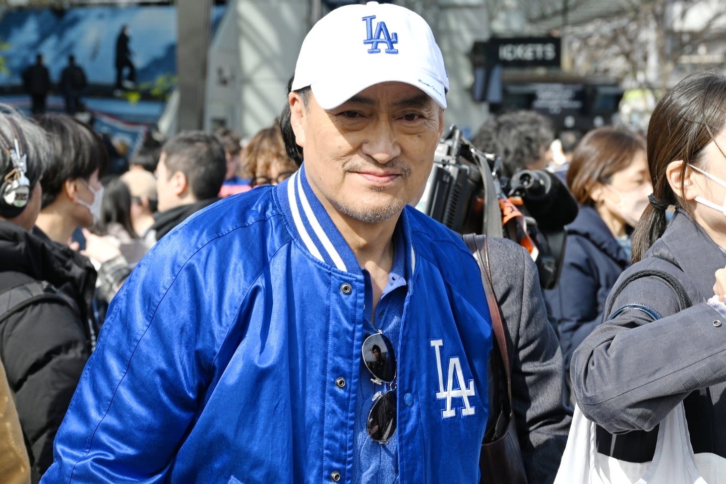 熱狂的な虎党である渡辺謙さん。プロ野球を愛するがゆえのコメントが小さくない反響を呼んだ。写真：松尾/アフロスポーツ