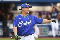 DeNAの牧。球宴で存在感を発揮した。写真:鈴木颯太朗