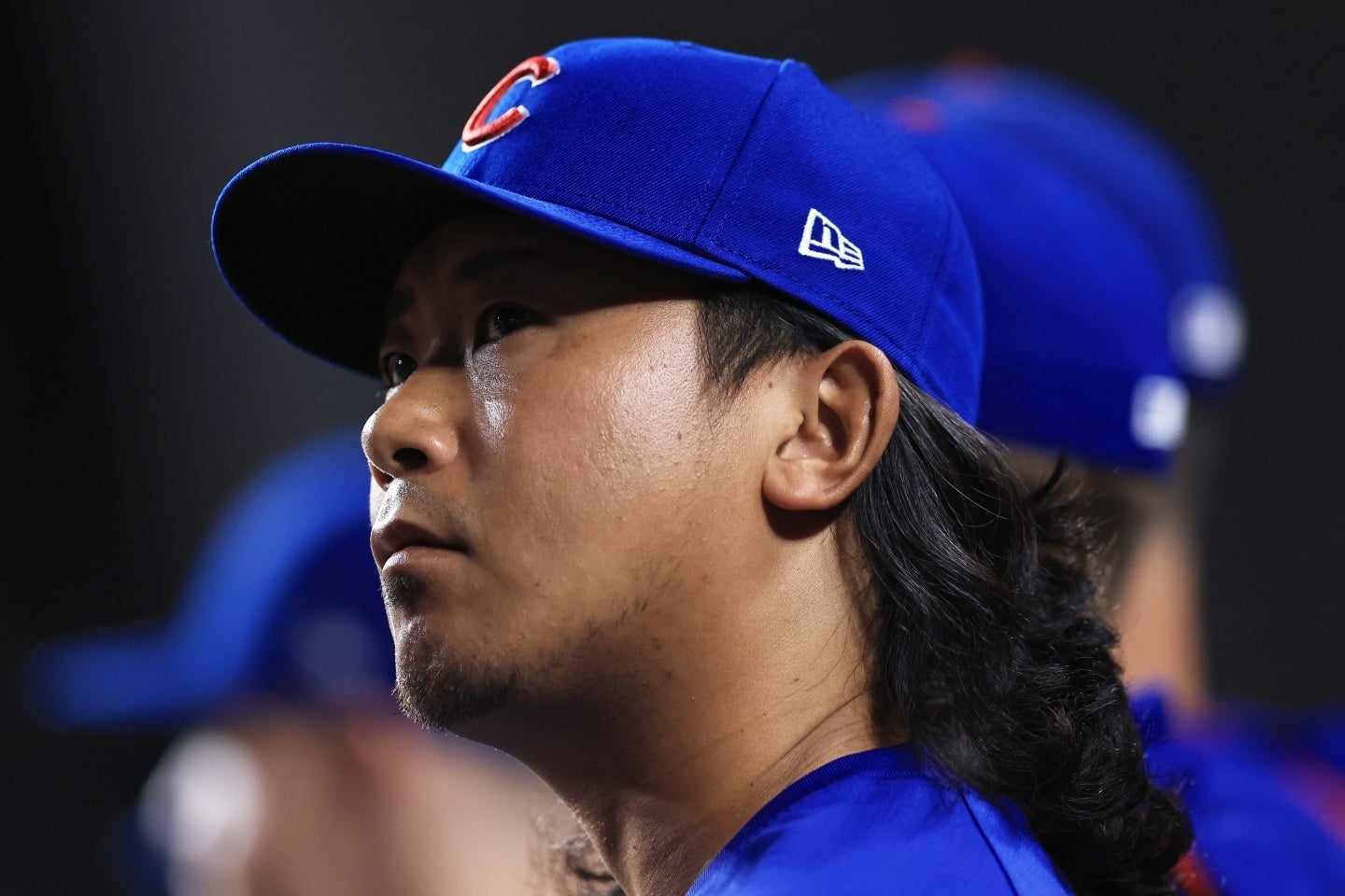 ４回途中７失点と大乱調だった今永。(C)Getty Images