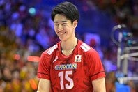 ワンプレーでチームに流れを引き寄せる甲斐。写真：金子拓弥（THE DIGEST写真部）