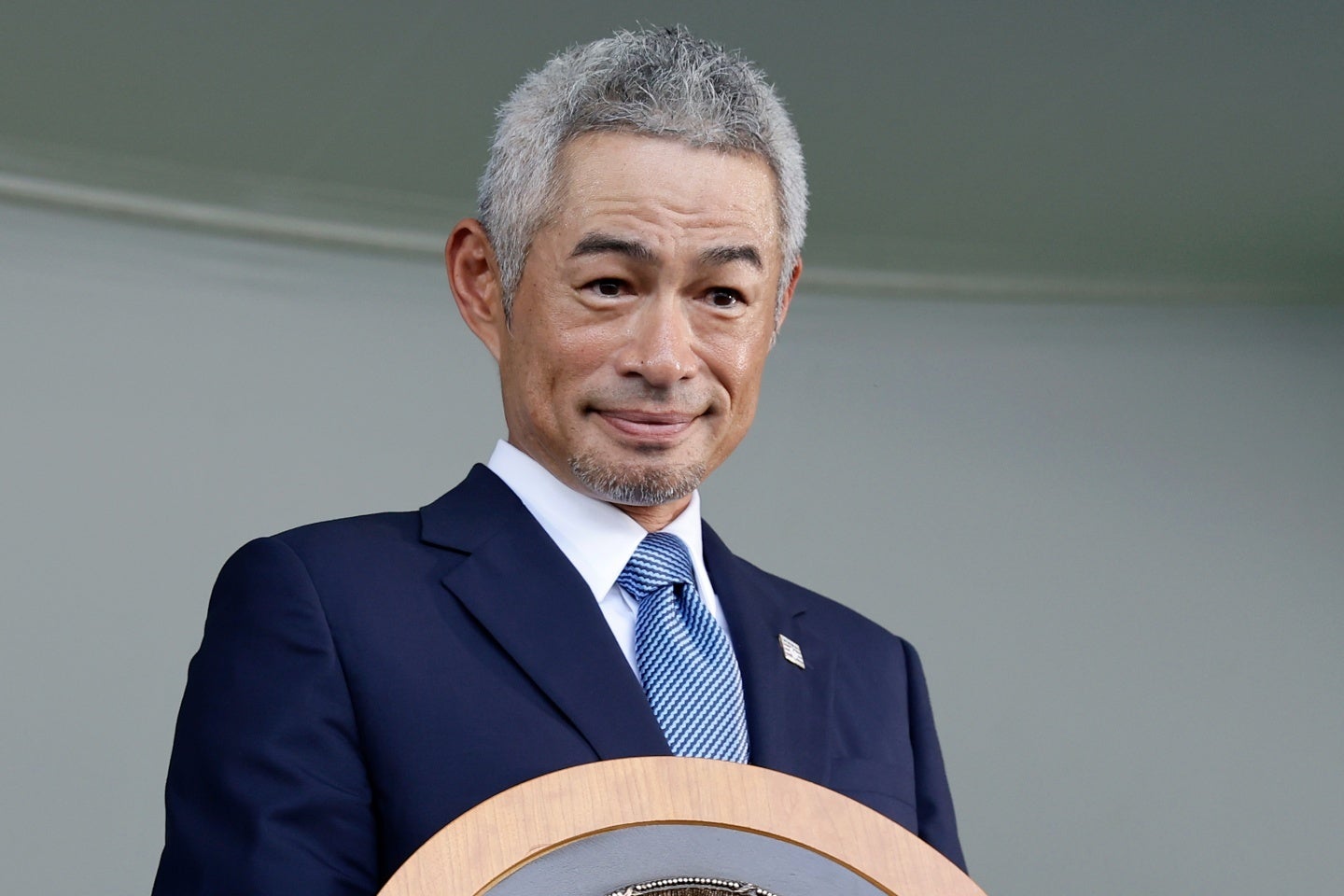 日本人初の米野球殿堂入りを果たしたイチロー氏。(C) Getty Images