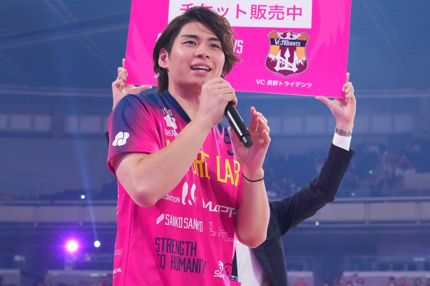 タイリーグに挑戦する戸嵜。（C）THE DIGEST